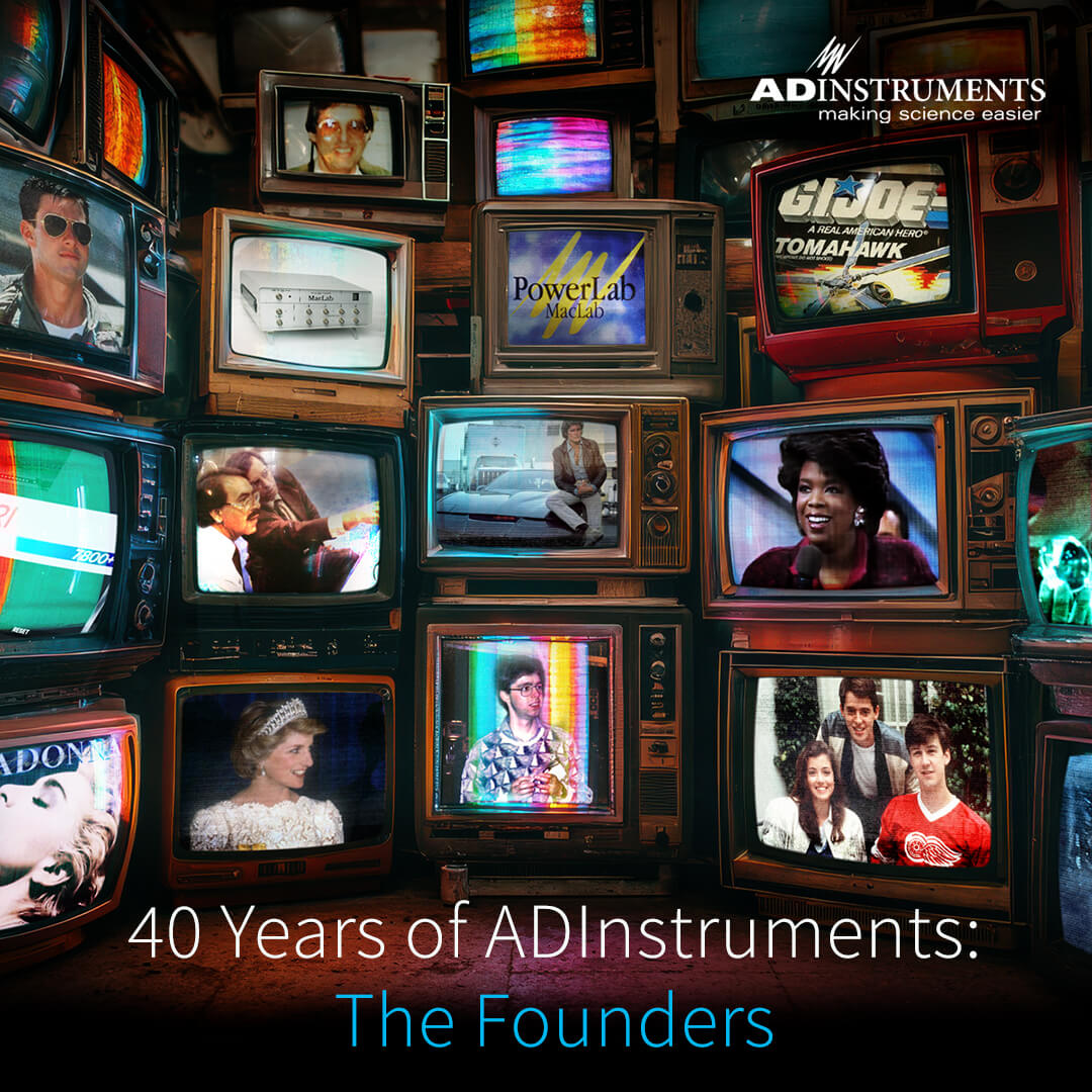 ADInstrumentsの40年：創設者たち | ADInstruments
