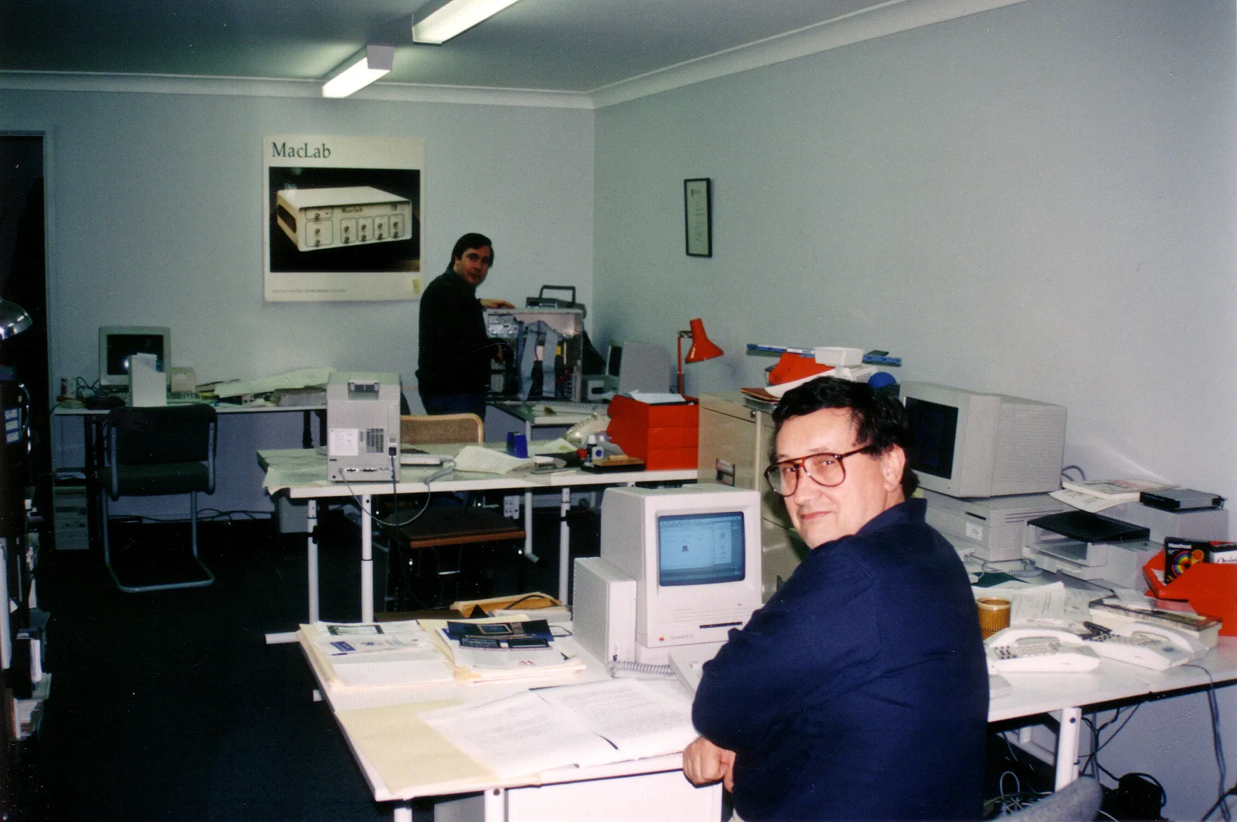 Boris Schlensky in the Sydney Office