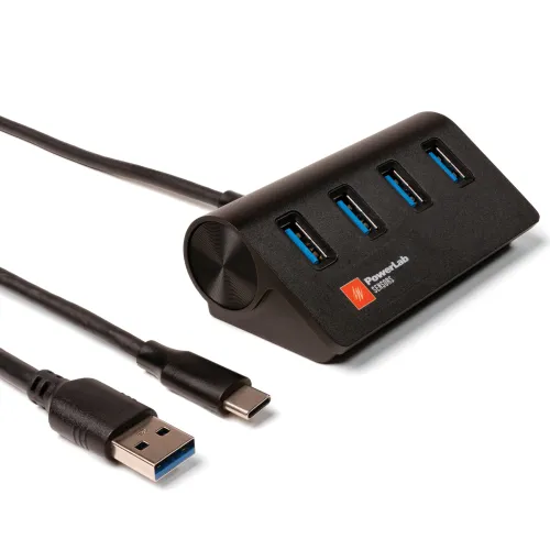 PowerLab Sensors 4 Port USB Hub
